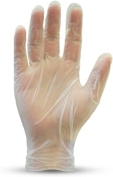 Stego Gloves ST-6535 Microvin Clear Vinyl