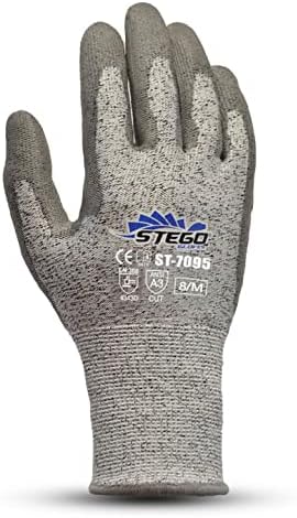 Stego Gloves St-7095 Cut Protection Safety (Size: 10/XL) (CUT DEFENDER) (XL)