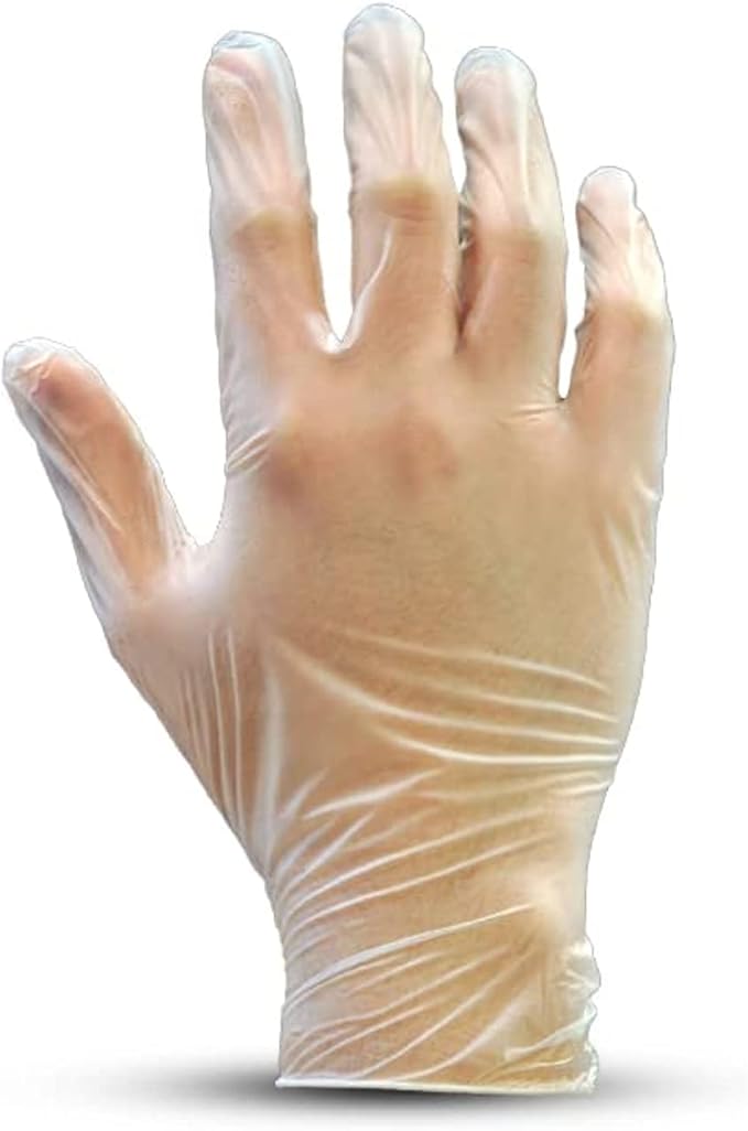 Stego Gloves ST-6535 Microvin Clear Vinyl