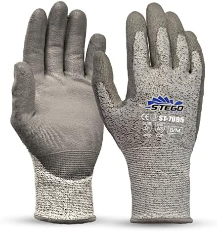 Stego Gloves St-7095 Cut Protection Safety (Size: 10/XL) (CUT DEFENDER) (XL)